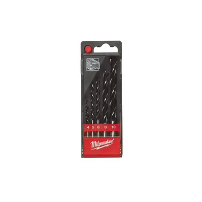 Milwaukee Brad Point Drills / Din 7487 E / Sets - 4932352465 - Milwaukee Tools UK - Trade Counter Direct