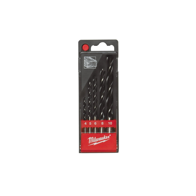 Milwaukee Brad Point Drills / Din 7487 E / Sets - 4932352465 - Milwaukee Tools UK - Trade Counter Direct