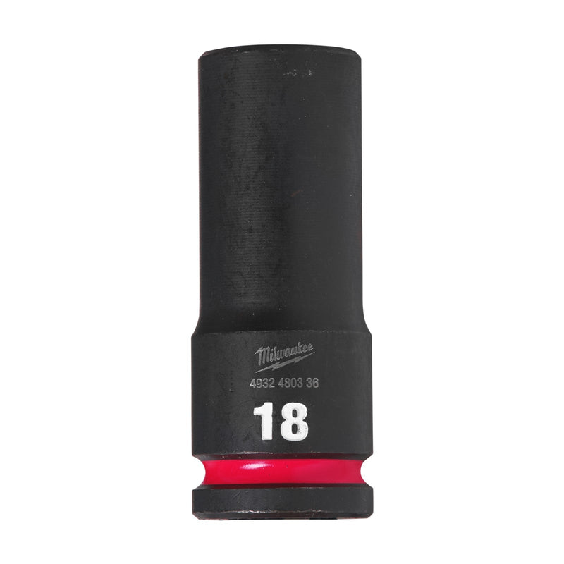 Milwaukee Deep Impact Duty Hexagon Socket's ShW 1/2 SKT 8mm - 32mm - 4932352847 - Milwaukee Tools UK - Trade Counter Direct