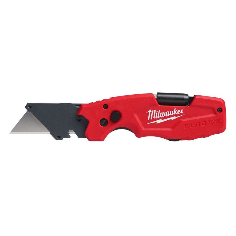 Milwaukee FASTBACK 6 in 1 Folding Utility Knife - 4932478559 - 4932478559 - Milwaukee Tools UK - Trade Counter Direct