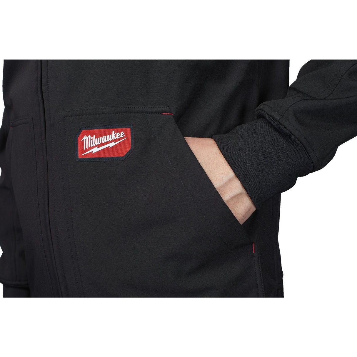 Milwaukee FREEFLEX™ Softshell Hooded Jacket Black - 4932498271 - Milwaukee Tools UK - Trade Counter Direct