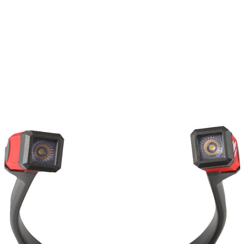 Milwaukee L4NL400 - 301 USB Rechargeable Neck Light With 1 x 3.0Ah Battery & USB C Cable - L4NL400-301 - Milwaukee Tools UK - Trade Counter Direct