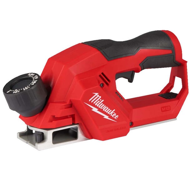 Milwaukee M12 BLP - 0X 12V Brushless 56mm Planer - Bare Unit - M12BLP-0 - Milwaukee Tools UK - Trade Counter Direct
