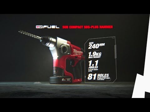 Milwaukee M12CH - 0 Fuel SDS Hammer Drill - Bare Unit - M12CH-0 - Milwaukee Tools UK - Trade Counter Direct