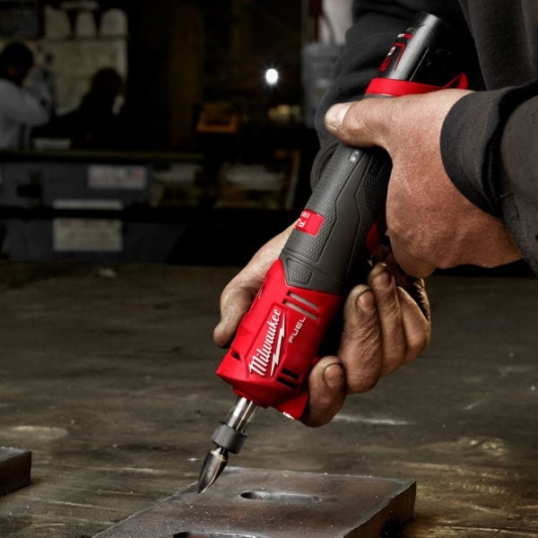 Milwaukee M12FDGS - 0 12V Fuel Straight Die Grinder - M12FDGS-0 - Milwaukee Tools UK - Trade Counter Direct