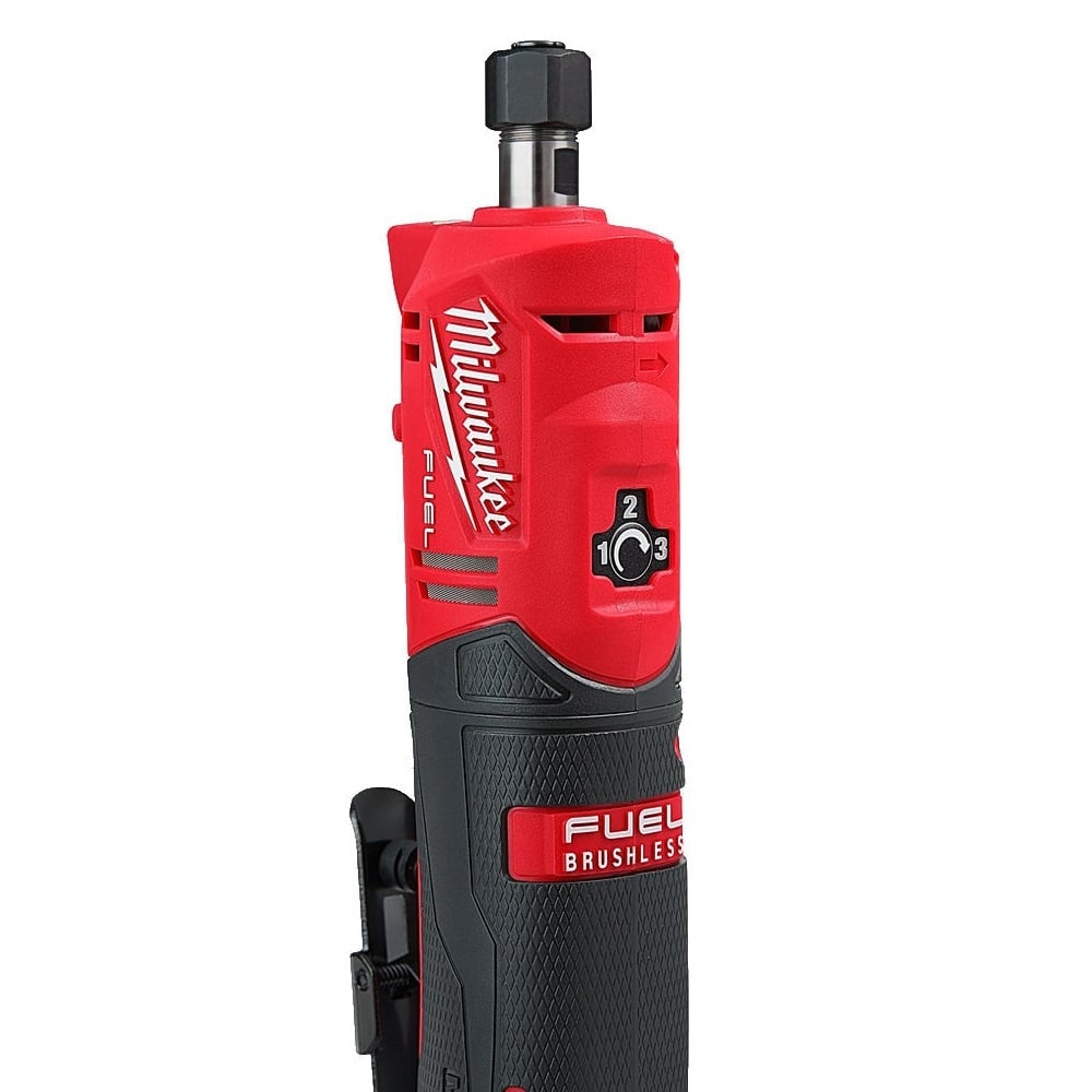 Milwaukee M12FDGS - 0 12V Fuel Straight Die Grinder - M12FDGS-0 - Milwaukee Tools UK - Trade Counter Direct