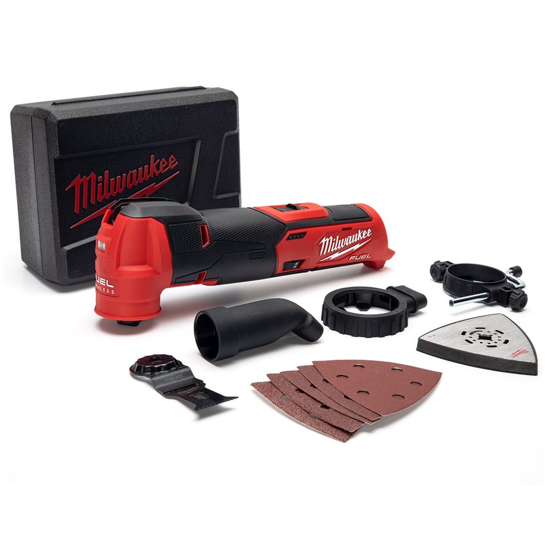 Milwaukee M12FMT - 0 Fuel Brushless Multi - Tool Bare Unit - M12FMT-0 - Milwaukee Tools UK - Trade Counter Direct