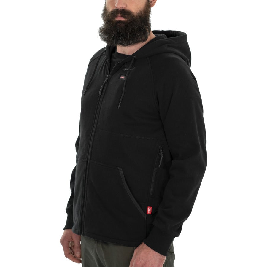 Milwaukee M12HHBL4 - 0 12V Black Heated Hoodie - 4932480062 - Milwaukee Tools UK - Trade Counter Direct