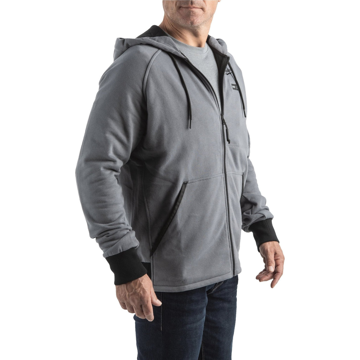 Milwaukee M12HHGREY4 Gen 4 Grey Heated Hoodie - 4932480066 - Milwaukee Tools UK - Trade Counter Direct