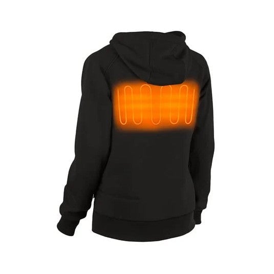 Milwaukee M12HHLBL1 - 0 Ladies Heated Hoodie - Black - 4932480091 - Milwaukee Tools UK - Trade Counter Direct