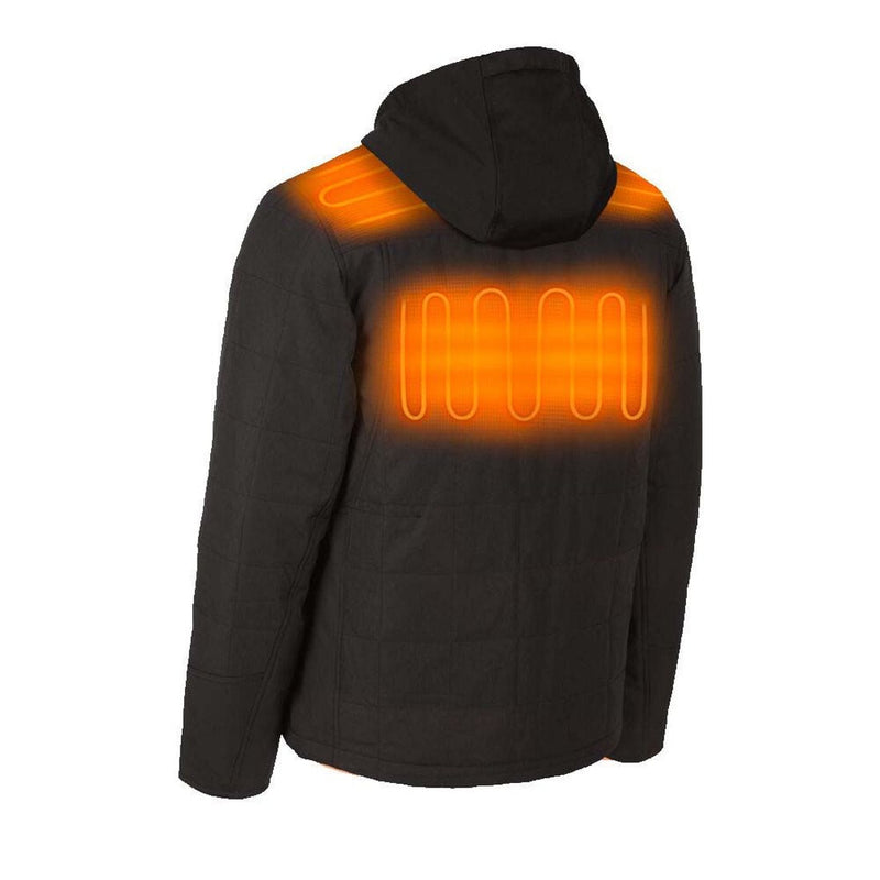 Milwaukee M12HPJBL2 - 0 Heated Jacket - Black - 4932480072 - Milwaukee Tools UK - Trade Counter Direct