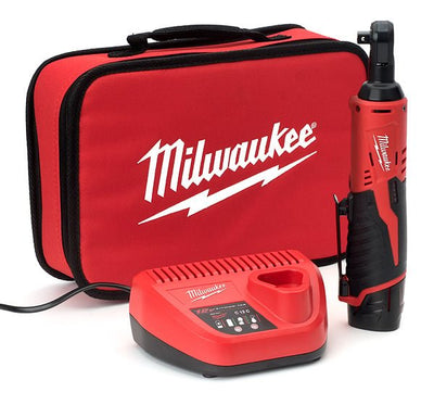 Milwaukee M12IR - 201B Impact Ratchet 3/8" - 1 x 2.0ah - M12IR - 201 - M12IR-201B - Milwaukee Tools UK - Trade Counter Direct