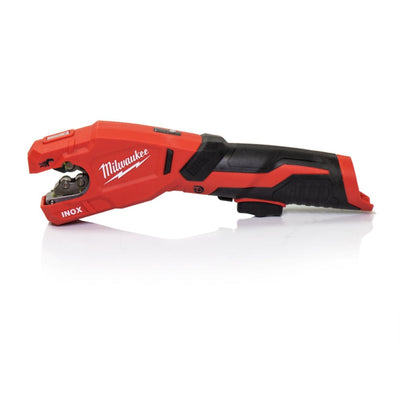 Milwaukee M12PCSS - 0 Raptor 12v 80mm Stainless (Inox) Pipe Cutter Bare Unit - M12PCSS-0 - Milwaukee Tools UK - Trade Counter Direct