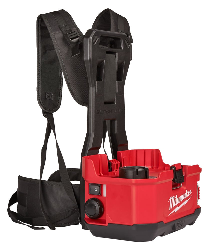 Milwaukee M18BPFPH - 0 M18 Back Pack Fluid Pump Harness Bare Unit - M18BPFPH-0 - Milwaukee Tools UK - Trade Counter Direct