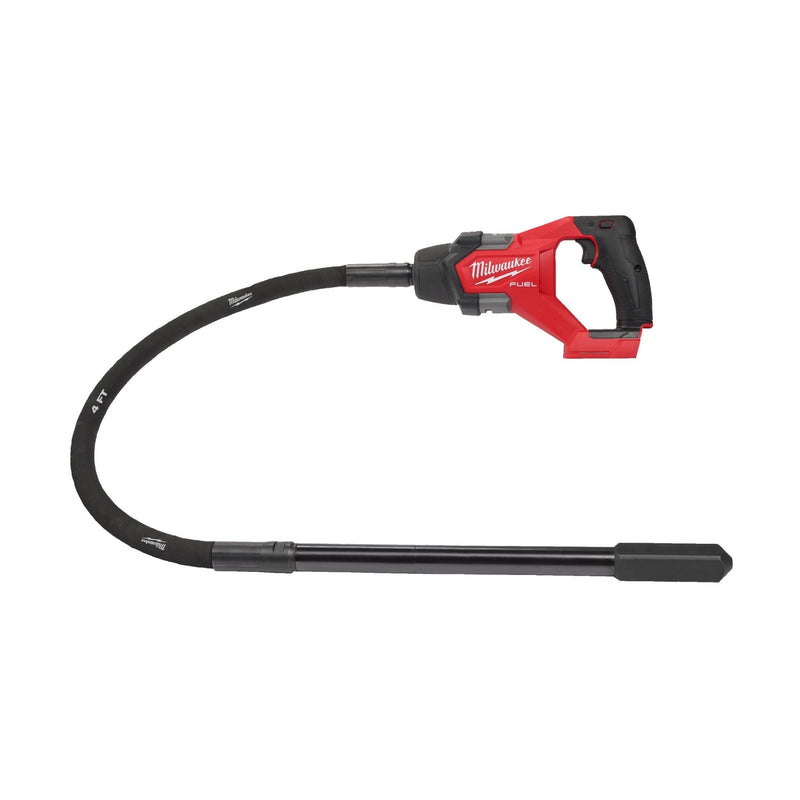 Milwaukee M18FCV N12 - 0 18V 1.2m Needle Concrete Vibrator - M18FCVN12-0 - Milwaukee Tools UK - Trade Counter Direct