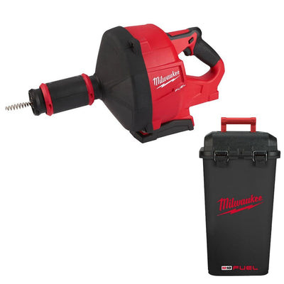 Milwaukee M18FDCPF8 - 0C Drain Cleaning Machine 8mm x 10m Cable - Bare Unit - M18FDCPF8 - 0C - M18FDCPF8-0C - Milwaukee Tools UK - Trade Counter Direct