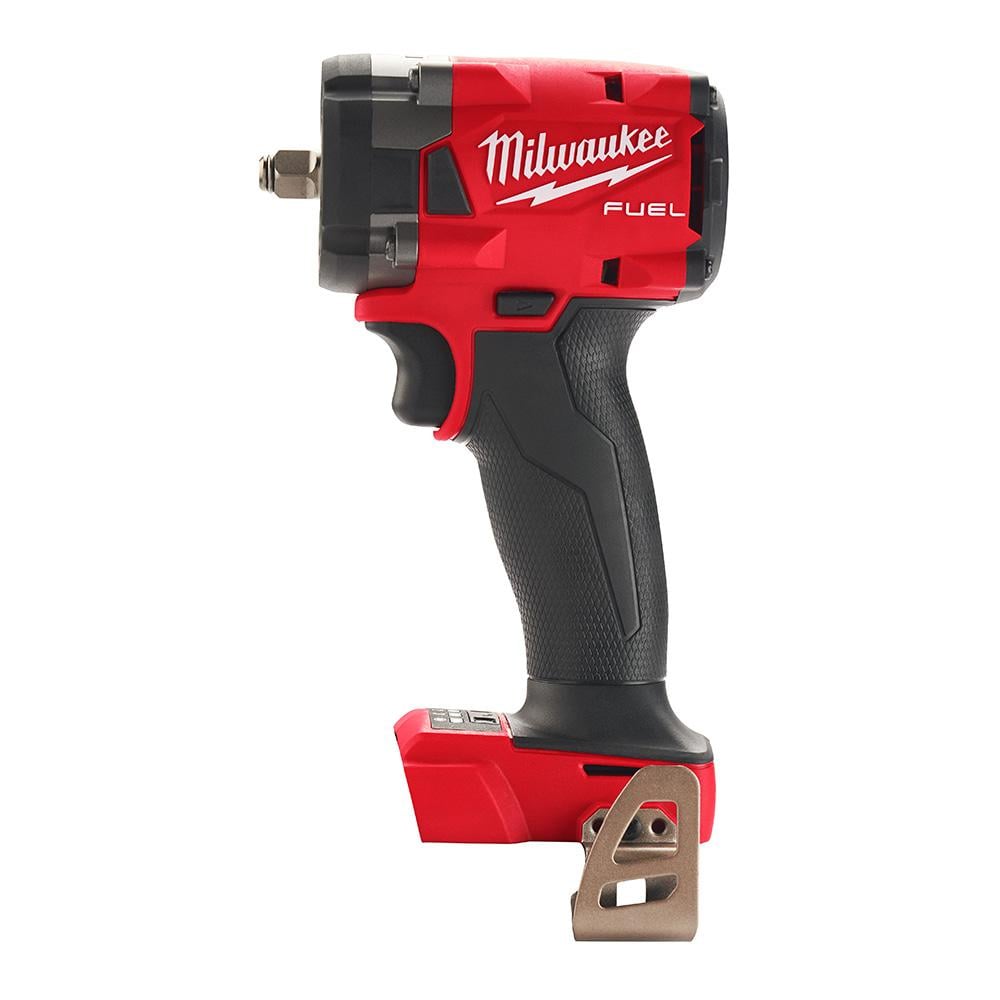 Milwaukee M18FIW2F38 - 0 Fuel 3/8" Compact Impact Wrench with Friction Ring - Bare Unit - M18FIW2F38-0 - Milwaukee Tools UK - Trade Counter Direct
