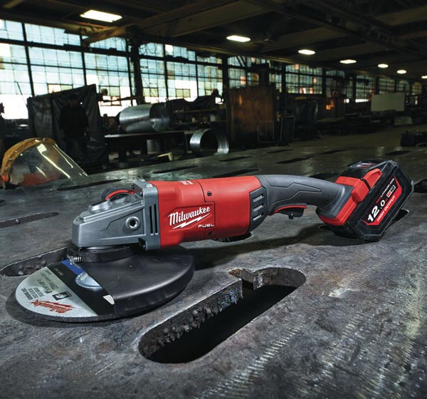 Milwaukee M18FLAG230XPDB - 121C Large 228mm / 9in Angle Grinder - 1 x 12.0Ah - M18FLAG230XPDB - 121C - M18FLAG230XPDB-121C - Milwaukee Tools UK - Trade Counter Direct