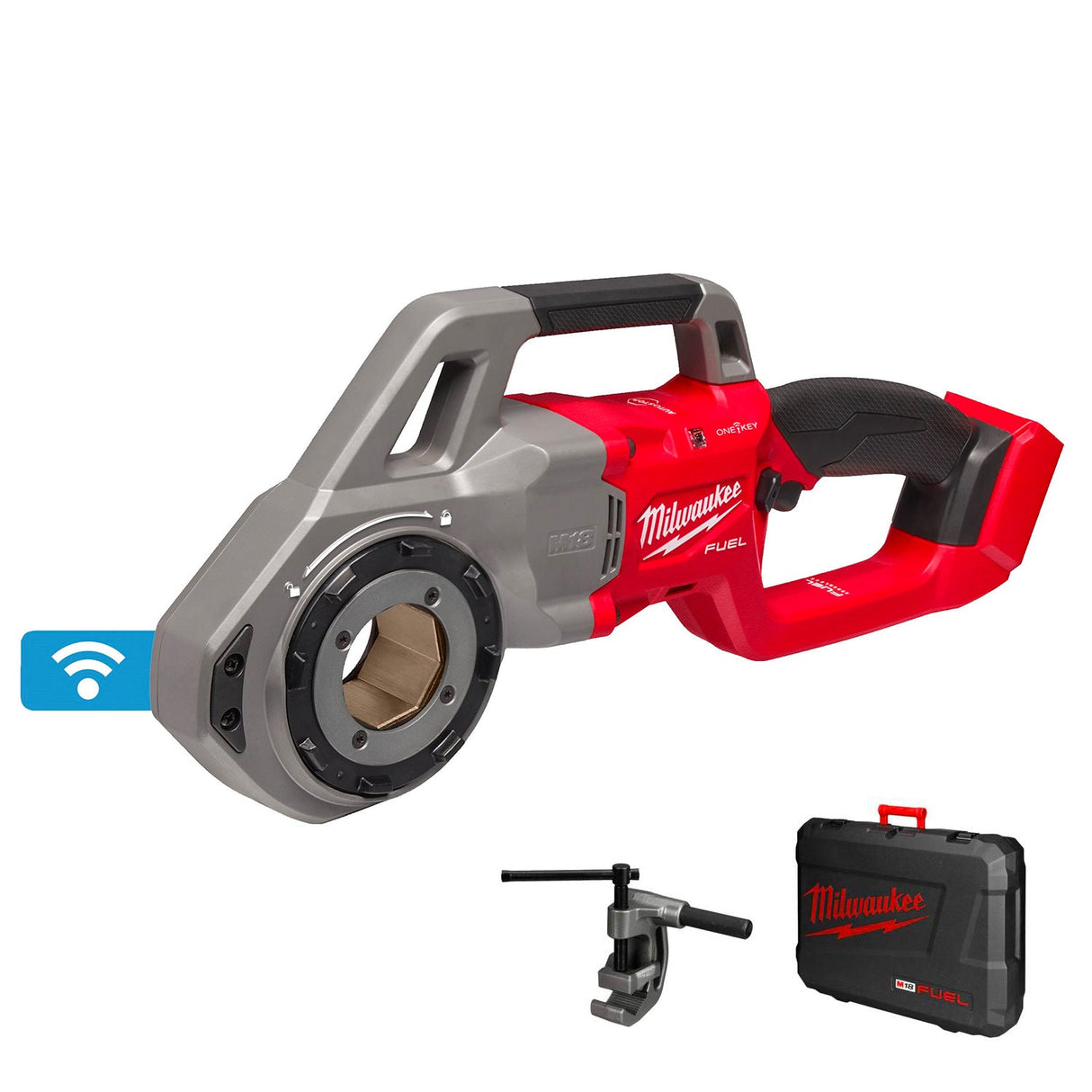 Milwaukee M18FPT114 - 0C One - Key Fuel Pipe Threader 1 1/4" - 4933480220 - M18FPT114-0C - Milwaukee Tools UK - Trade Counter Direct