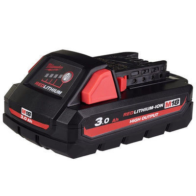 Milwaukee M18HB3 3.0Ah High Output Lithium - Ion Battery - M18HB3 - Milwaukee Tools UK - Trade Counter Direct