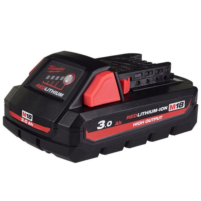Milwaukee M18HB3 3.0Ah High Output Lithium - Ion Battery - M18HB3 - Milwaukee Tools UK - Trade Counter Direct