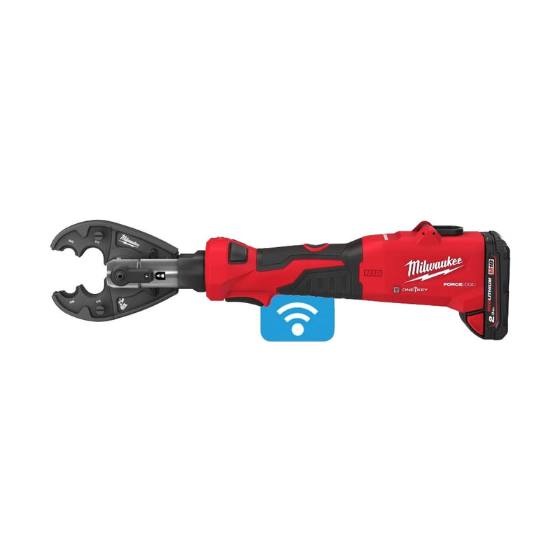 Milwaukee M18ONEHUCT - 202B M18 Force Logic ONE - KEY Hydraulic Utility Crimper - M18ONEHUCT-202B - Milwaukee Tools UK - Trade Counter Direct
