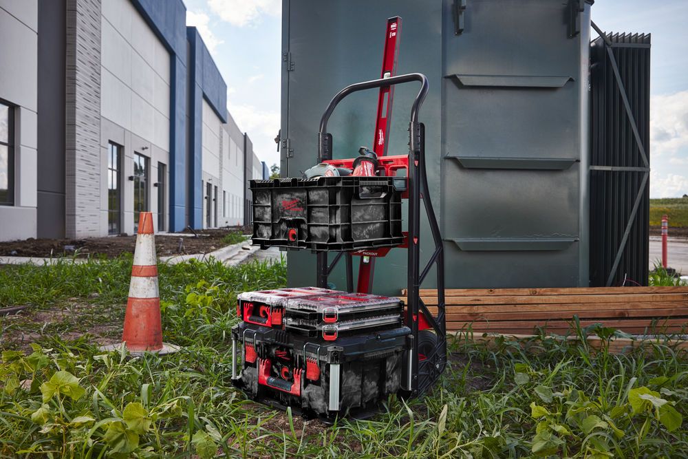Milwaukee PACKOUT 2 Wheeled Cart, Trolley - 4932472131 - 4932472131 - Milwaukee Tools UK - Trade Counter Direct