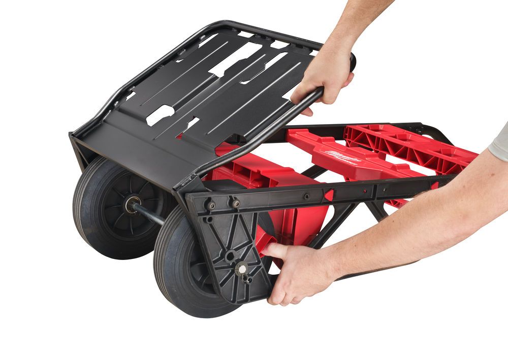 Milwaukee PACKOUT 2 Wheeled Cart, Trolley - 4932472131 - 4932472131 - Milwaukee Tools UK - Trade Counter Direct