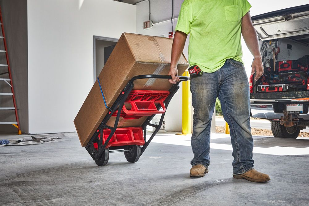 Milwaukee PACKOUT 2 Wheeled Cart, Trolley - 4932472131 - 4932472131 - Milwaukee Tools UK - Trade Counter Direct