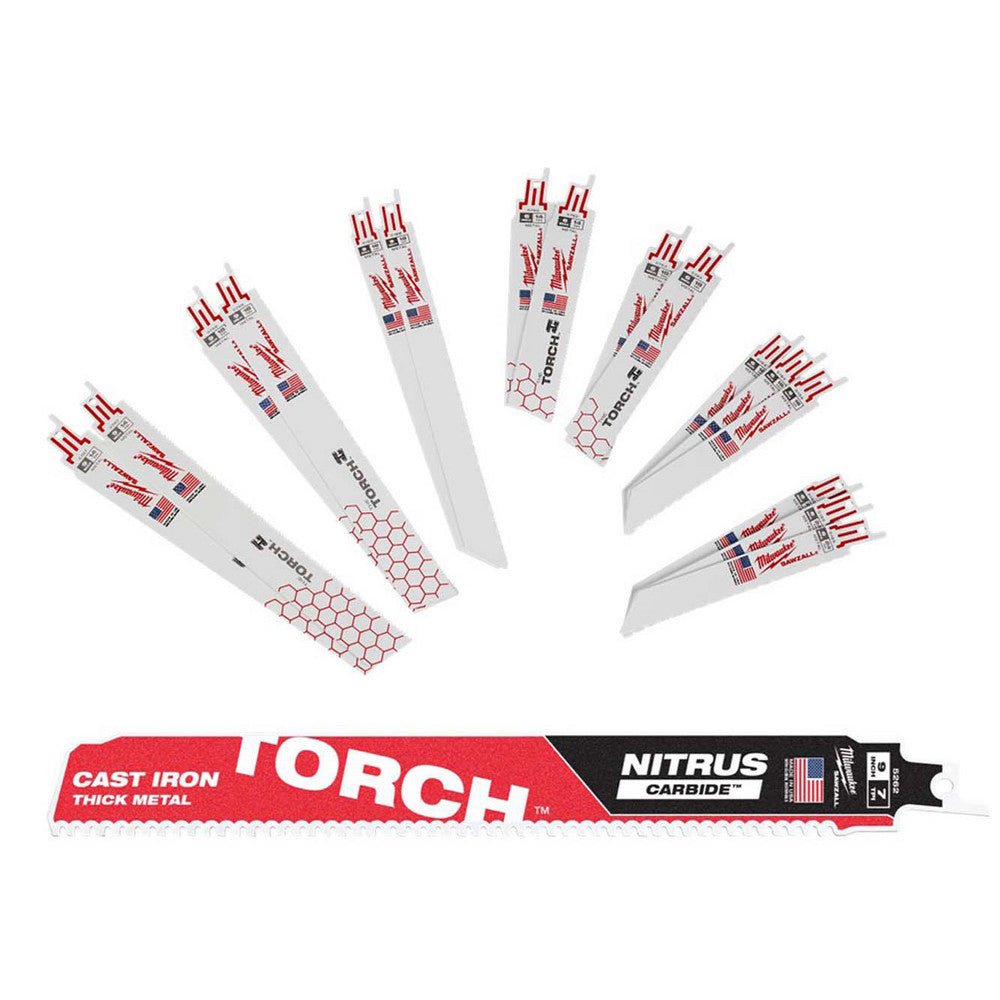 Milwaukee Sabre Saw Blades SZ BL - 150mm X 8 - 300mm X 18 - 48005026 - Milwaukee Tools UK - Trade Counter Direct