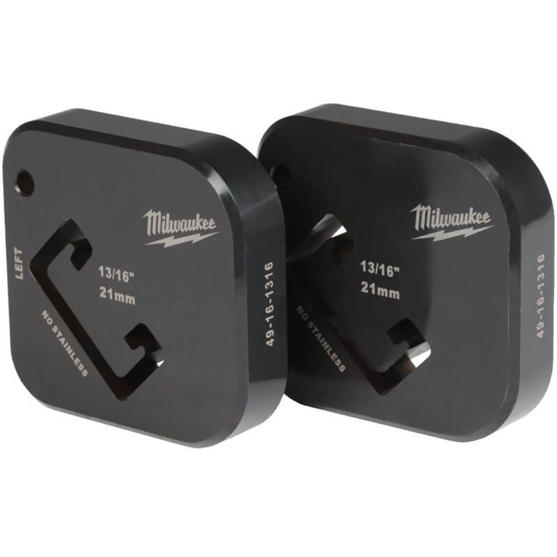 Milwaukee Strut Shear Die Set 21x41 - 49161316 - 49161316 - Milwaukee Tools UK - Trade Counter Direct