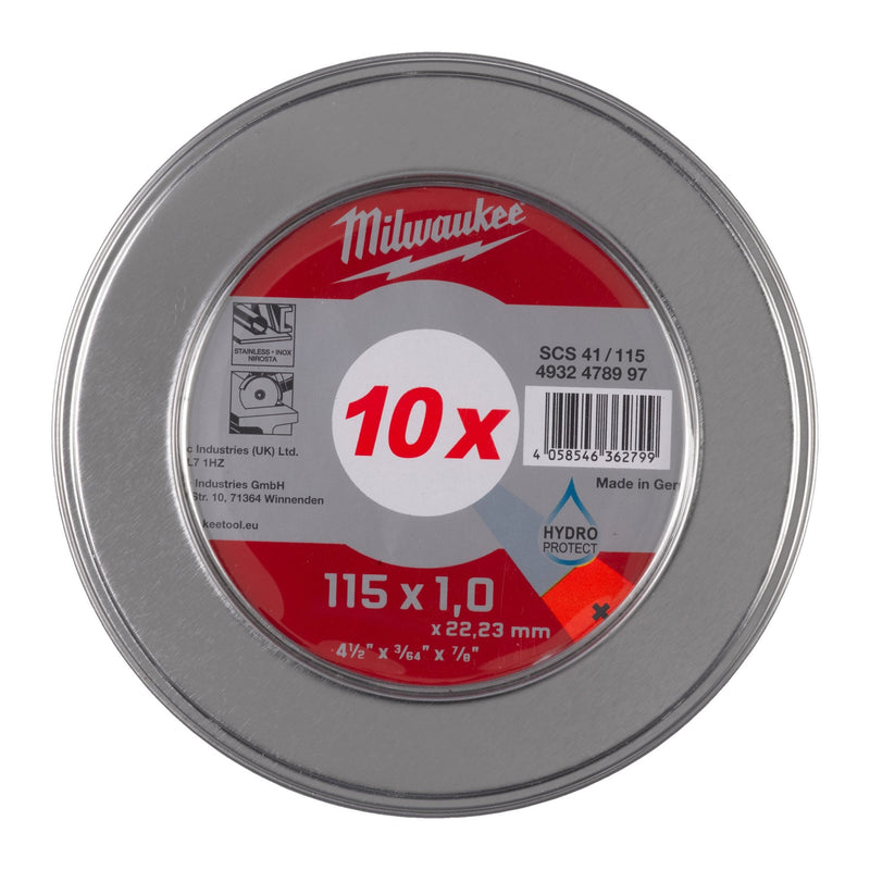 Milwaukee Thin Metal Cutting Discs - 4932478997 - Milwaukee Tools UK - Trade Counter Direct