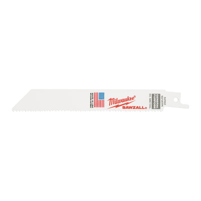 Milwaukee Universal Sawzall Blades (Wood / Metal / Plastic) - 48005292 - Milwaukee Tools UK - Trade Counter Direct