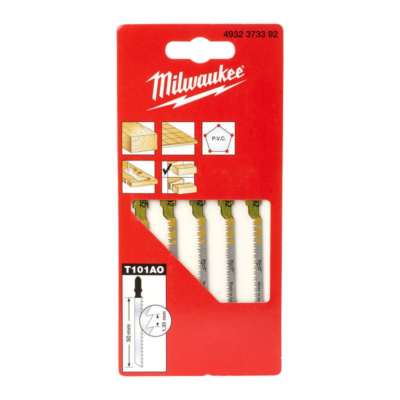 Milwaukee Wood: Jig Saw Blade Special Application Laminated Parquet Flooring - 4932373392 - Milwaukee Tools UK - Trade Counter Direct