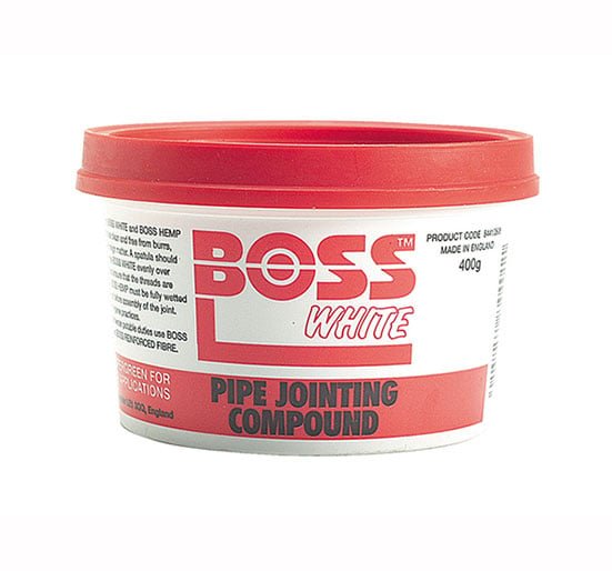 Miscellaneous Boss White 400 Gram Tin - Plumber Sealant - MISBW - Miscellaneous - Trade Counter Direct