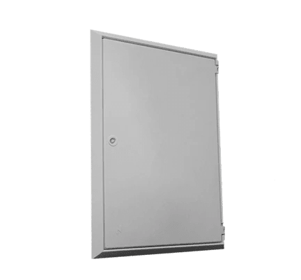 Mitras GRP Recessed Electricity Meter Box Cover – White - IS0016 - Mitras - Trade Counter Direct