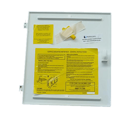 Mitras IS0006 MK2 Surface Mounted Gas Meter Box Door - IS0006 - Mitras - Trade Counter Direct