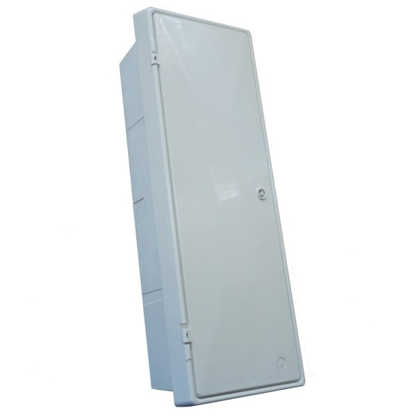 Mitras Slimline Recessed Electric Meter Box (828 x 279 x 210mm) - m35075 - M35075 - Mitras - Trade Counter Direct