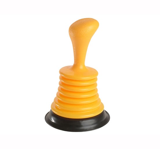 Monument 1461D Micro Plunger - Yellow - Yellow Plunger Sink - MON1461 - Monument - Trade Counter Direct