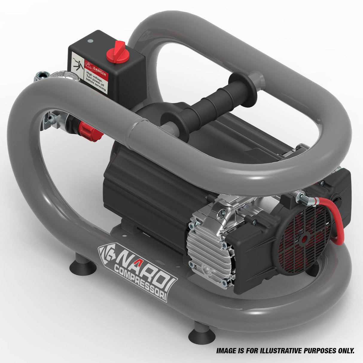 NARDI ESPRIT 0.75HP 60/2 3ltr Compressor - SIP-ESP3602 - NARDI - Trade Counter Direct