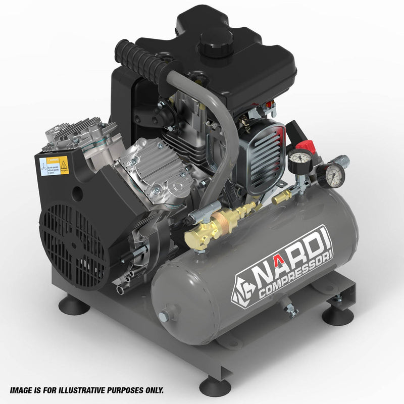 NARDI EXTREME 5G 70 7ltr Petrol Compressor - SIP-EXT73070P - NARDI - Trade Counter Direct