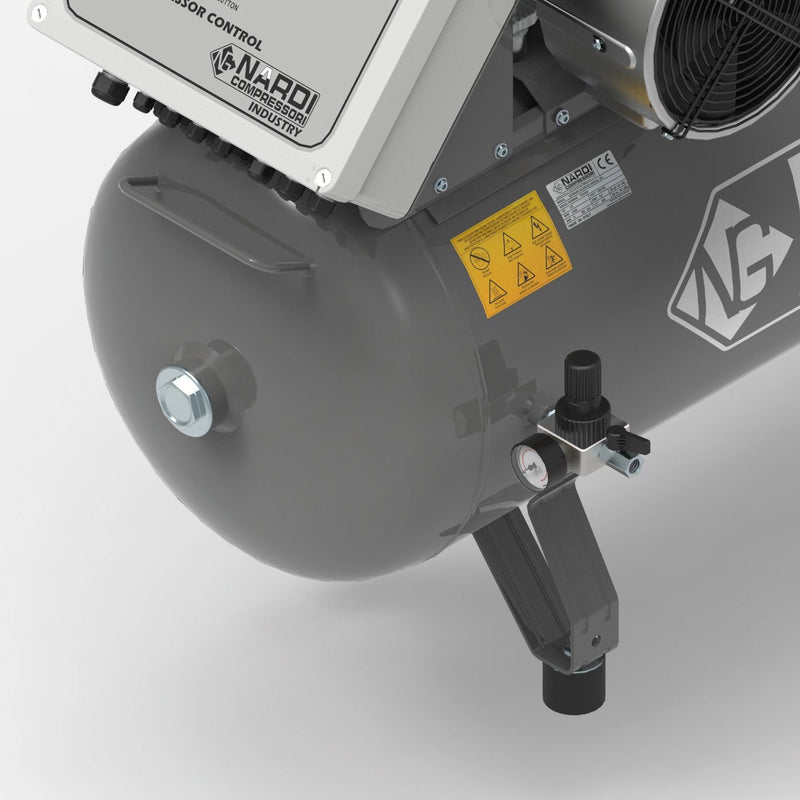 NARDI EXTREME MP 9HP 270ltr Compressor with Panel - SIP-EXTMP27090CP - NARDI - Trade Counter Direct