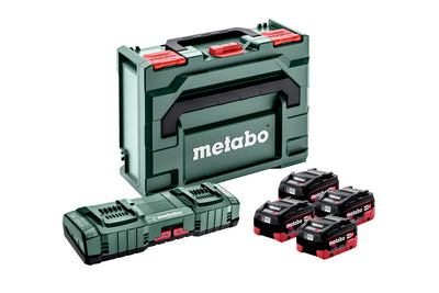 Metabo Basic Set 4x LiHD 10Ah + ASC 145 DUO + metaBOX (685143000) product image