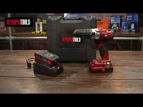 Olympia 20V Combi Drill - With 2 x 1.5Ah Batteries - XMS22OPCOMBI - XMS22OPCOMBI - Olympia - Trade Counter Direct