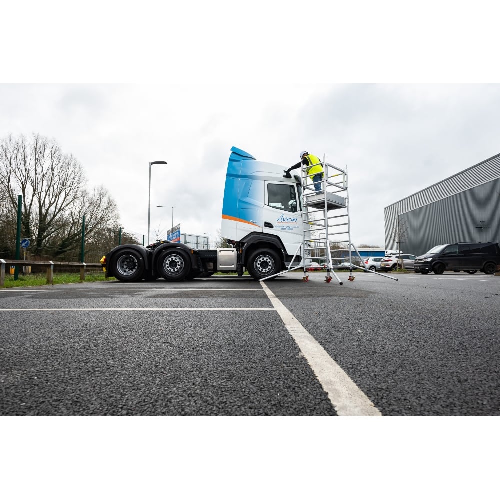 One Man Scaffold Tower - ALTO Access - 2.2m Platform Height - MINI - 12 - 022 - MINI-12-022 - ALTO Access - Trade Counter Direct