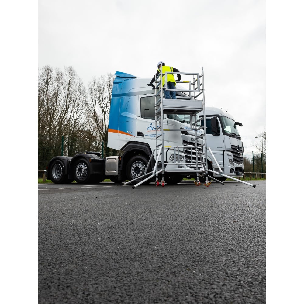 One Man Scaffold Tower - ALTO Access - 2.2m Platform Height - MINI - 12 - 022 - MINI-12-022 - ALTO Access - Trade Counter Direct