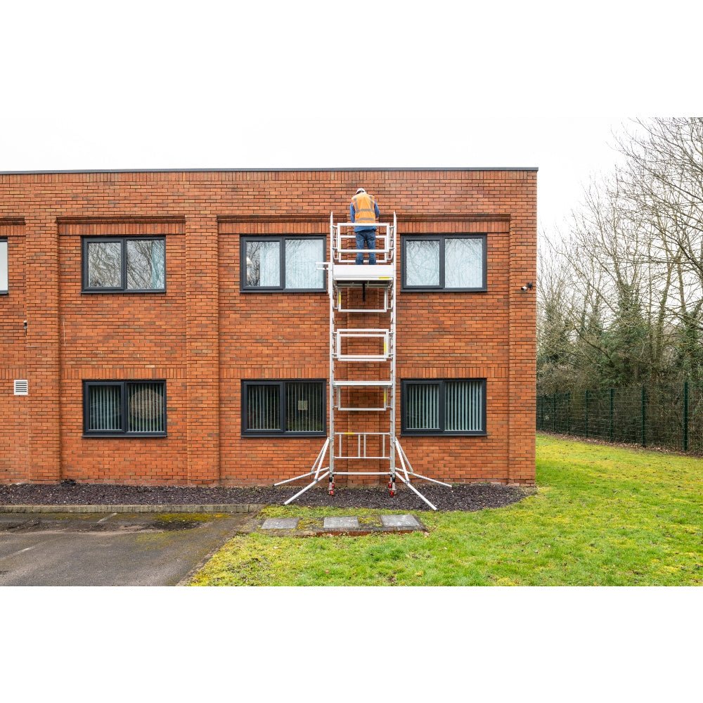One Man Scaffold Tower - ALTO Access - 4.2m Platform Height - MINI - 12 - 042 - MINI-12-042 - ALTO Access - Trade Counter Direct