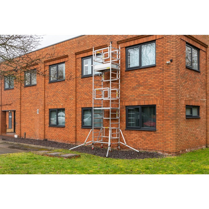 One Man Scaffold Tower - ALTO Access - 4.2m Platform Height - MINI - 12 - 042 - MINI-12-042 - ALTO Access - Trade Counter Direct