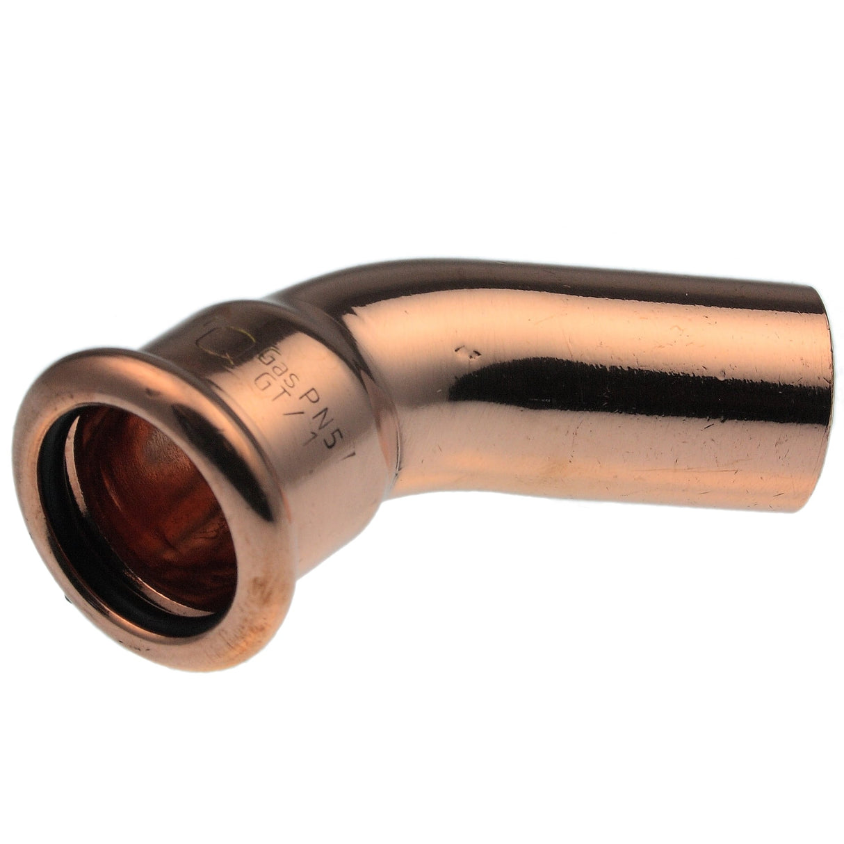 Pegler XPress Copper 45 MF S21S Street Elbow (M - Press) Size Options - 15 - 28mm - YP38404 - Pegler Yorkshire - Trade Counter Direct