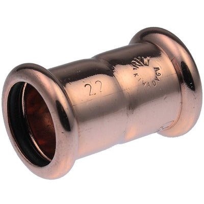 Pegler XPress S1 Copper Coupling (M - Press) 15 - 54mm Size Options - YP38010 - Pegler Yorkshire - Trade Counter Direct